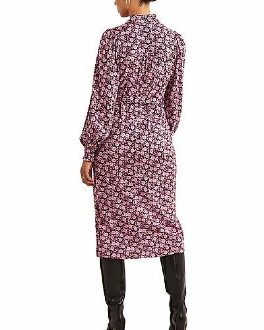 Clothing * | Boden Column Jersey Midi Shirt Dress Women