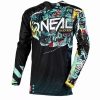 Men'S * | O'Neal E21 Mayhem Savage Mens Motocross Jersey Multi