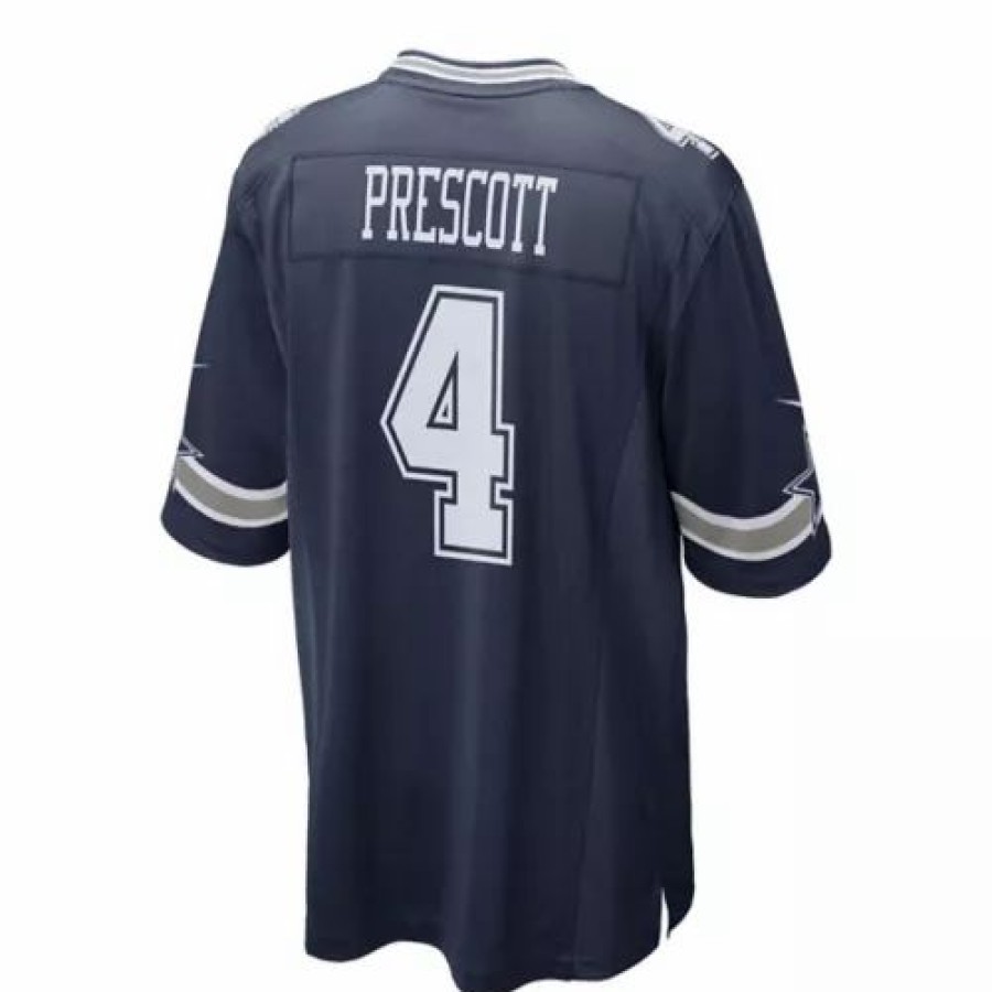 Nfl Jerseys * | Nike Dallas Cowboys Dak Prescott #4 Game Jersey