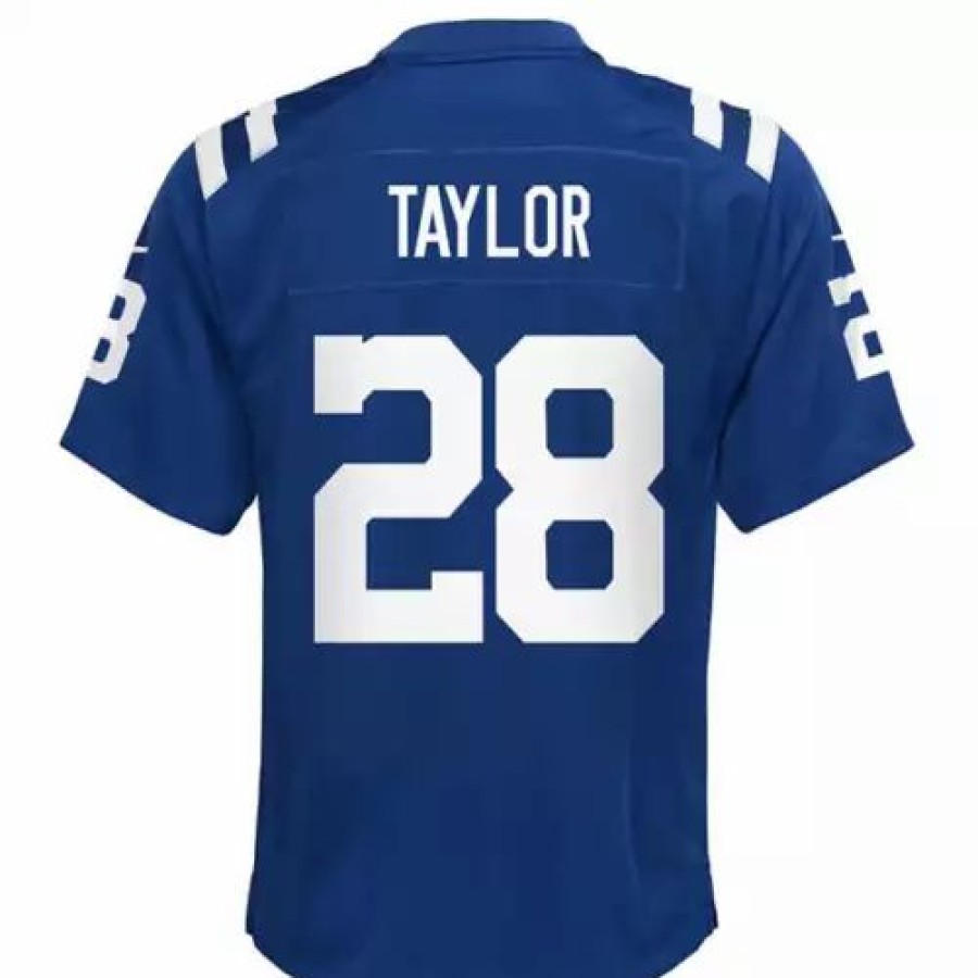 Nfl Jerseys * | Nike Kids' Indianapolis Colts Jonathan Taylor #28 Game Jersey Navy