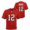 Nfl Jerseys * | Nike Kids' Tampa Bay Buccaneers Tom Brady #12 Replica Jersey Red