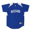 Men'S Vintage * | Vintage Blizzard Alleson Jersey Large Blue Polyester