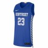 College Jerseys * | Nike Kentucky Wildcats Anthony Davis #23 Jersey Blue