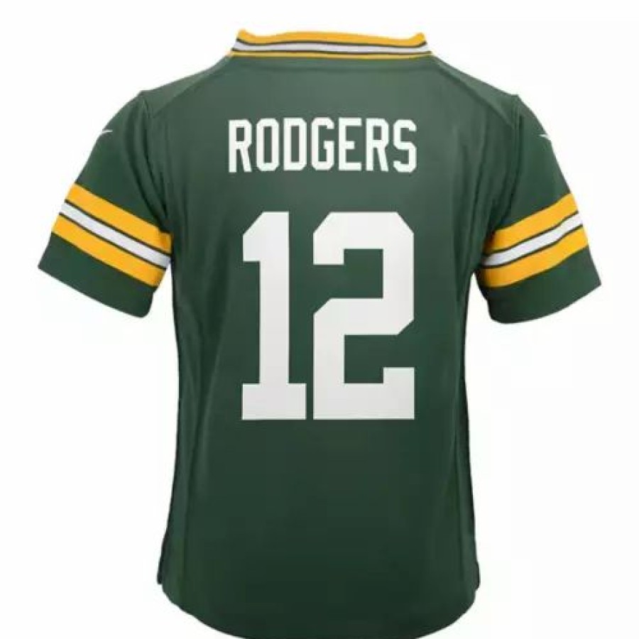 Nfl Jerseys * | Nike Toddler Bay Packers Aaron Rodgers #12 Game Jersey Green