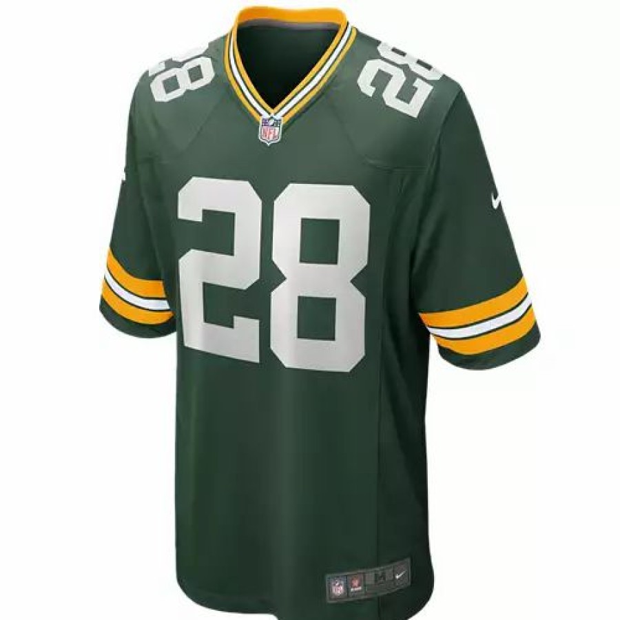 Nfl Jerseys * | Nike Green Bay Packers Aj Dillon #28 Game Jersey Fir