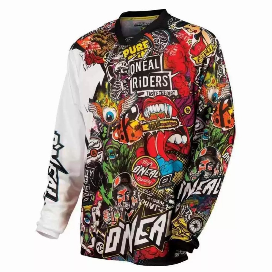 Men'S * | O'Neal Mayhem Lite Crank Motocross Jersey