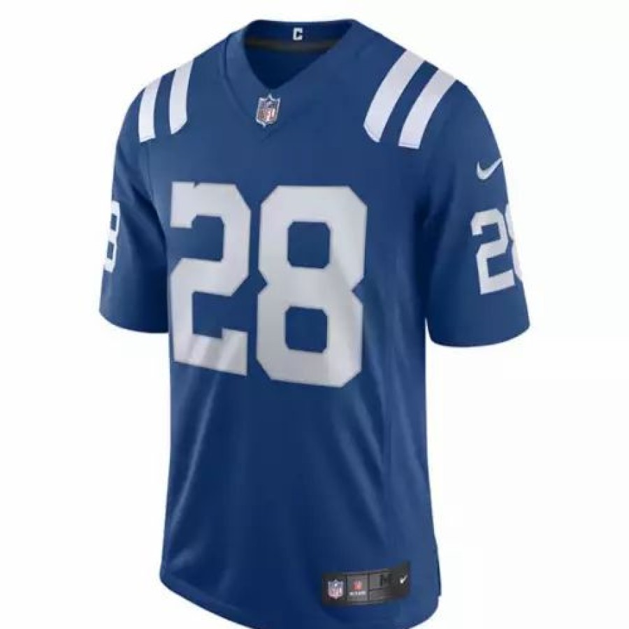 Nfl Jerseys * | Nike Indianapolis Colts Jonathan Taylor #28 Limited Jersey Blue