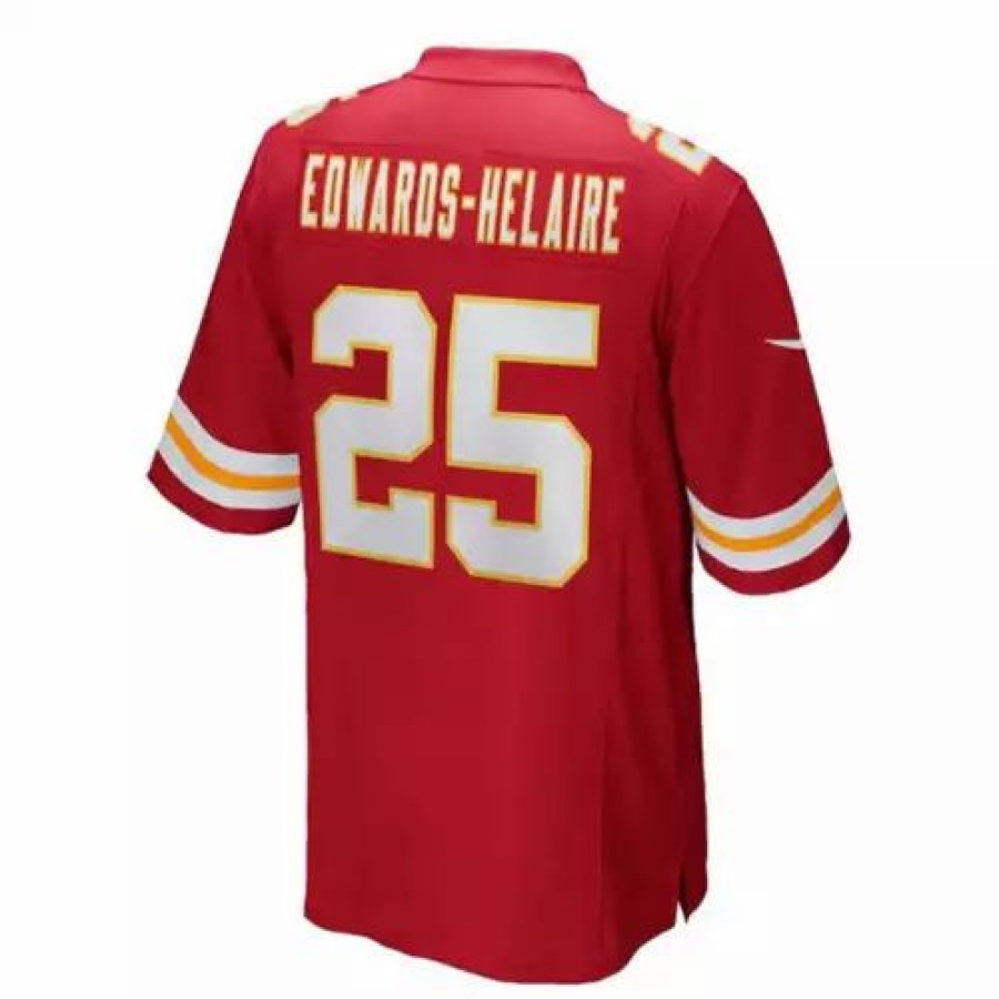 Nfl Jerseys * | Nike Kansas City Chiefs Clyde Edwards-Helaire #1 Game Jersey Red