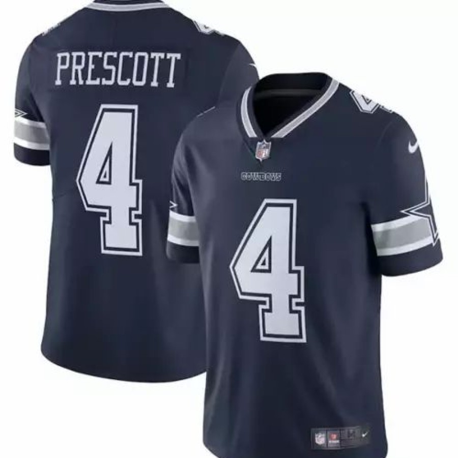 Nfl Jerseys * | Nike Dallas Cowboys Dak Prescott #4 Limited Jersey