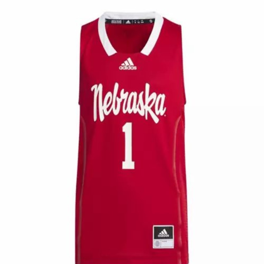 College Jerseys * | Adidas Kids' Nebraska Cornhuskers Replica Jersey Red