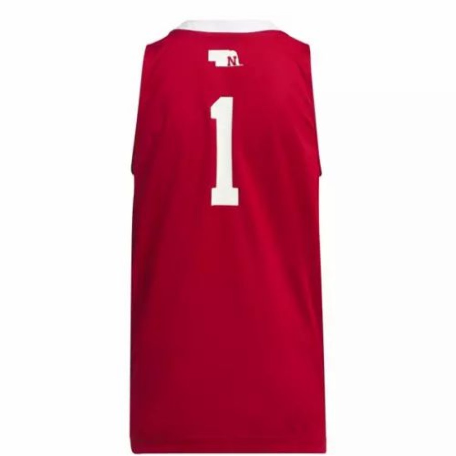 College Jerseys * | Adidas Kids' Nebraska Cornhuskers Replica Jersey Red