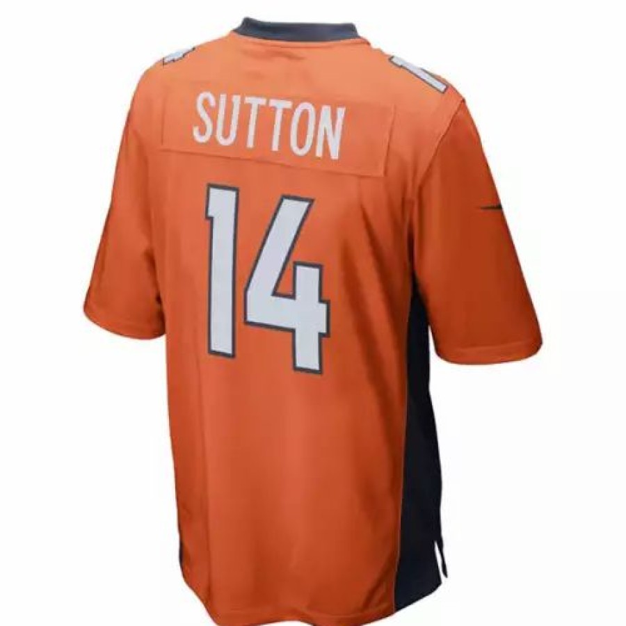 Nfl Jerseys * | Nike Denver Broncos Courtland Sutton #14 Game Jersey Orange