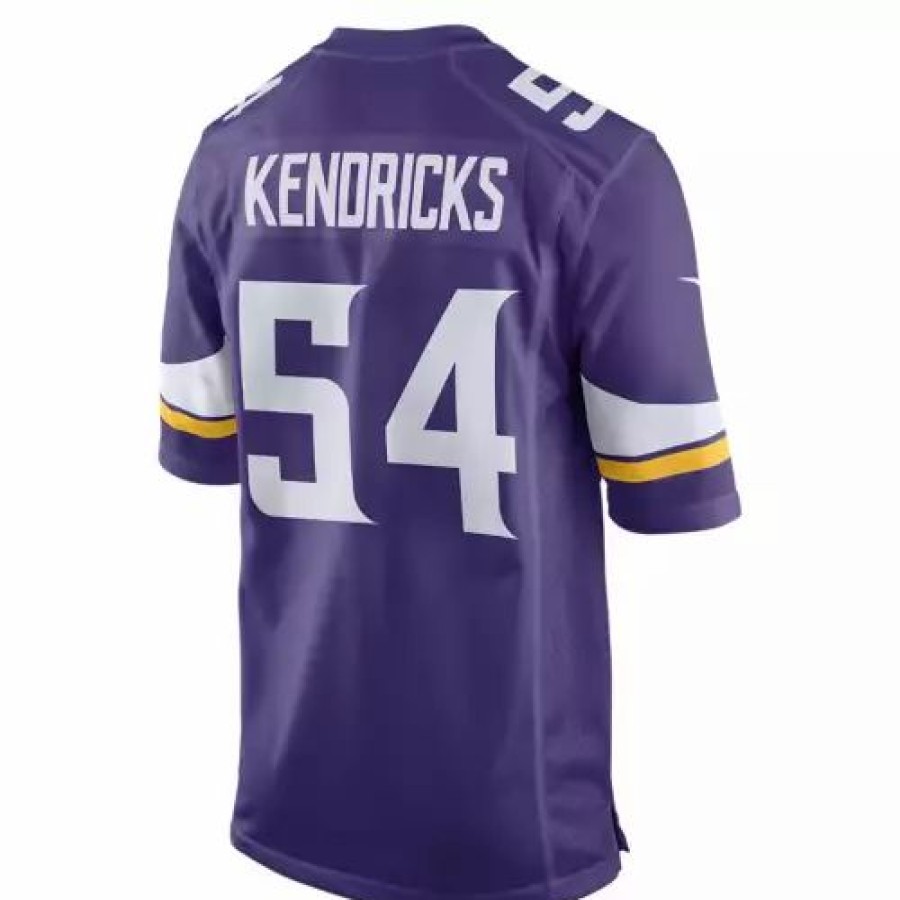 Nfl Jerseys * | Nike Minnesota Vikings Eric Kendricks #54 Game Jersey Purple