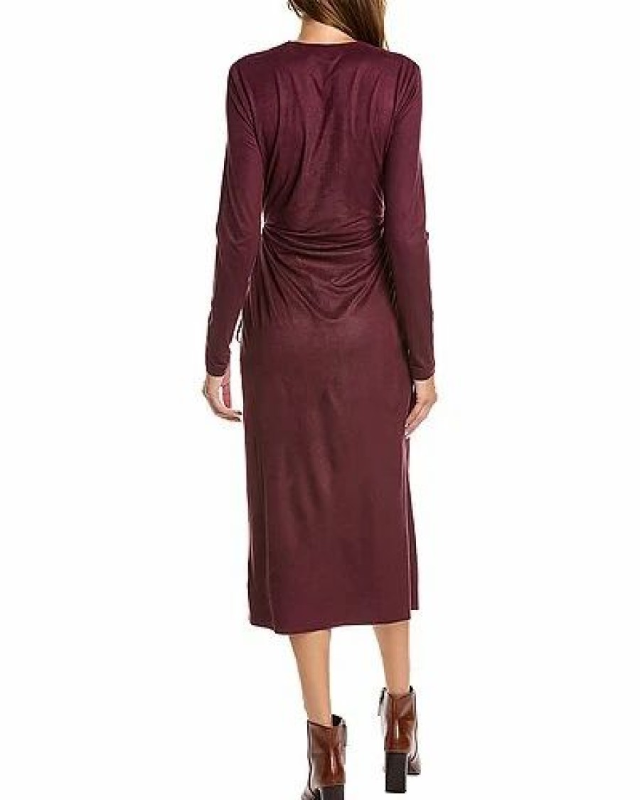 Clothing * | Halston Nadia Ultrasuede Jersey Dress Women