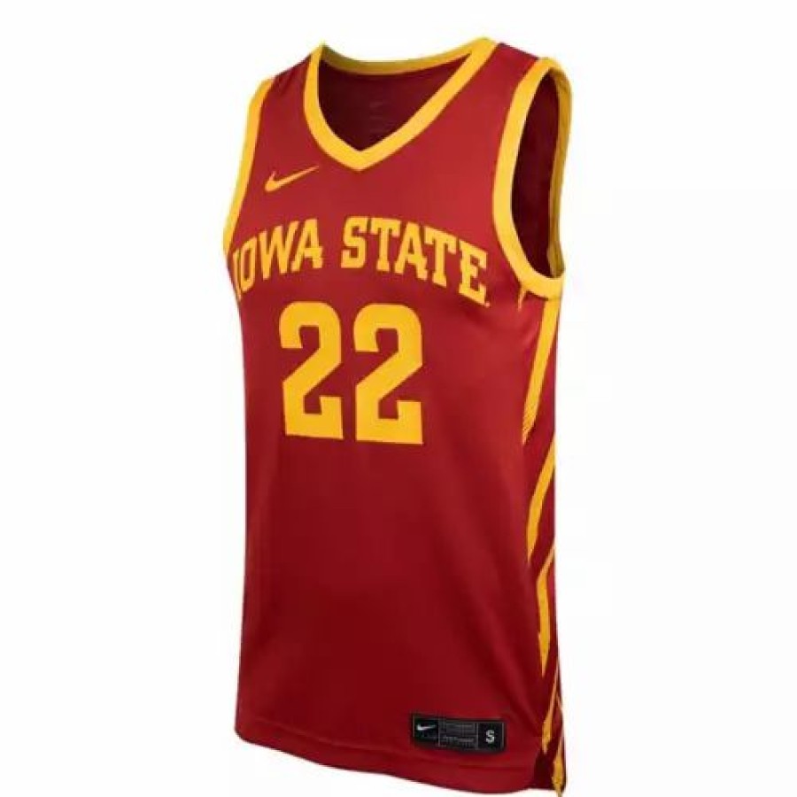 College Jerseys * | Nike Iowa State Cyclones Replica Basketball Jersey Maroon