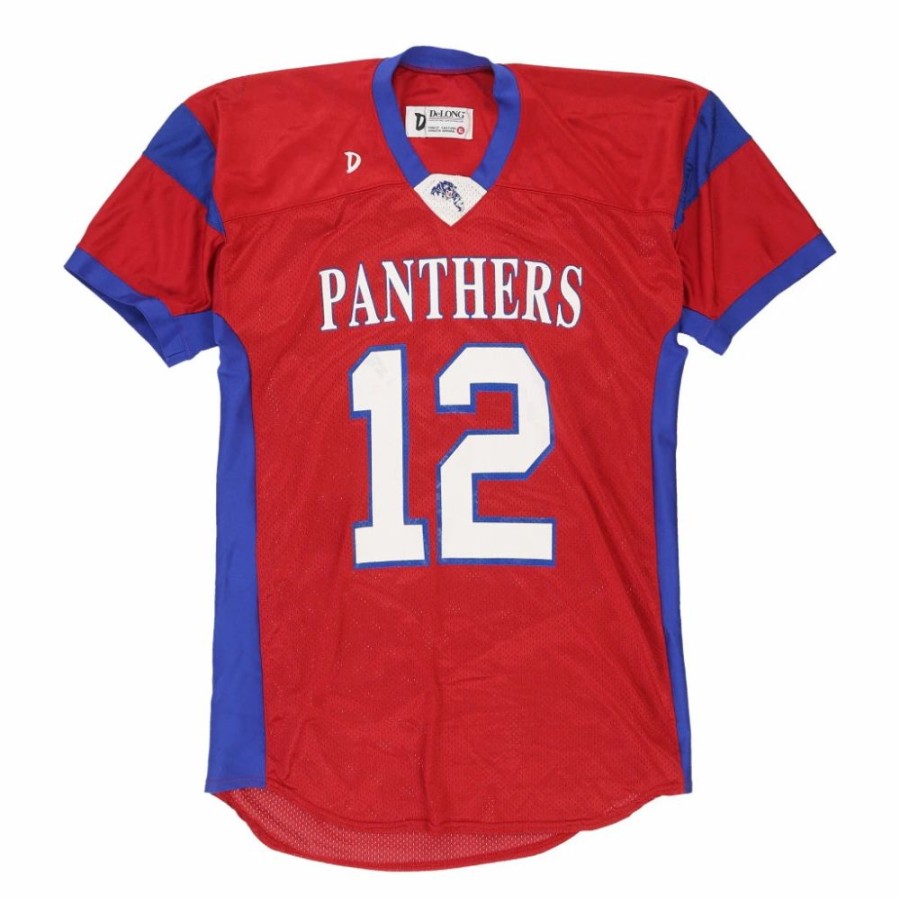 Men'S Vintage * | Vintage Panthers Delong Jersey Xl Red Polyester