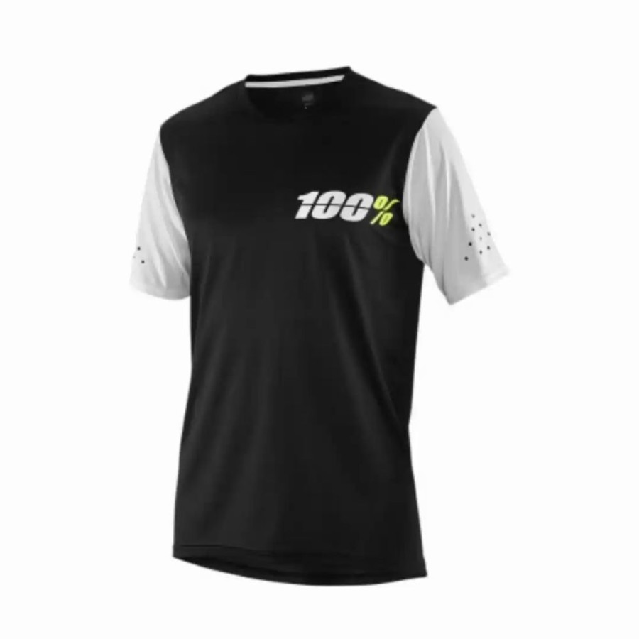 Men'S * | 100% Ridecamp Short Sleeve Jersey Black