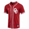 College Jerseys * | Nike Oklahoma Sooners Replica Baseball Jersey Crimson