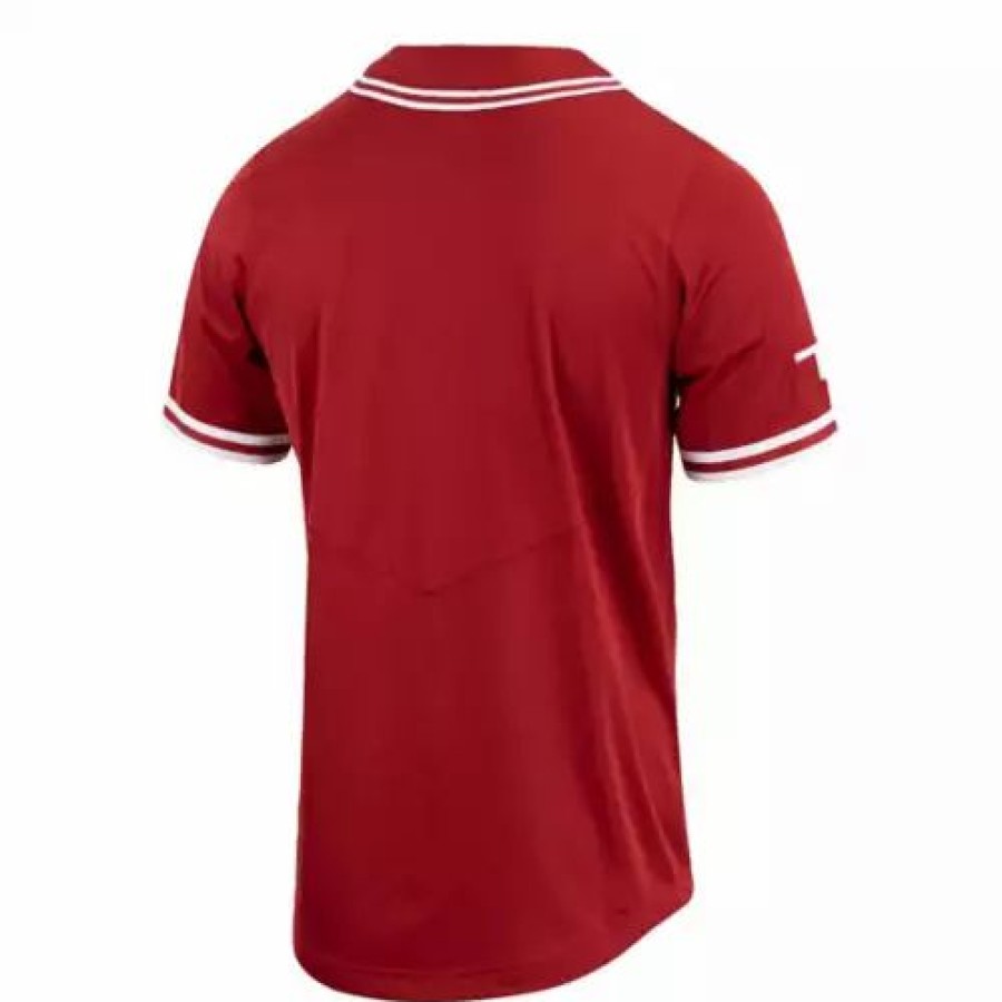 College Jerseys * | Nike Oklahoma Sooners Replica Baseball Jersey Crimson