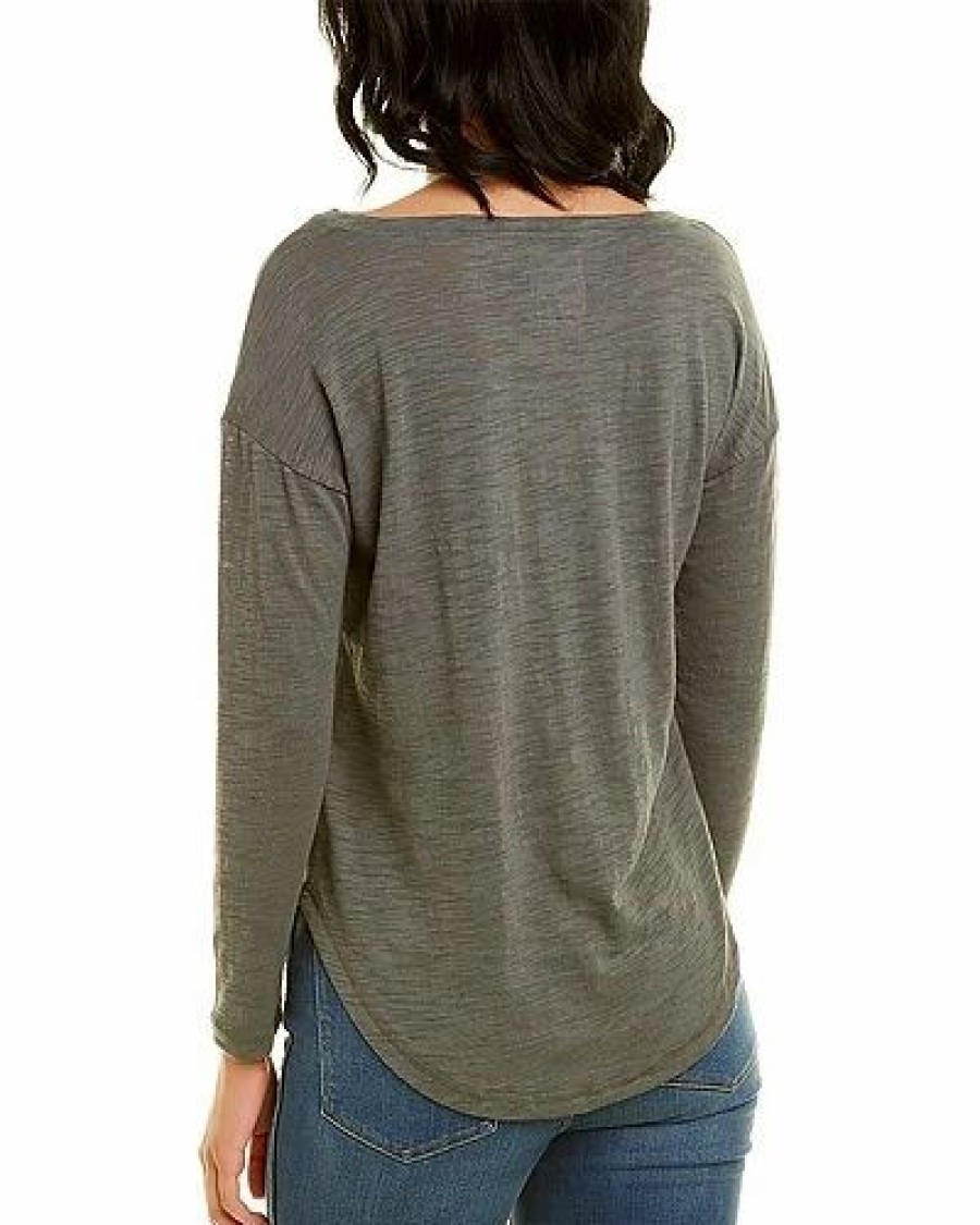 Clothing * | Slub Jersey Dropped-Shoulder T-Shirt Women