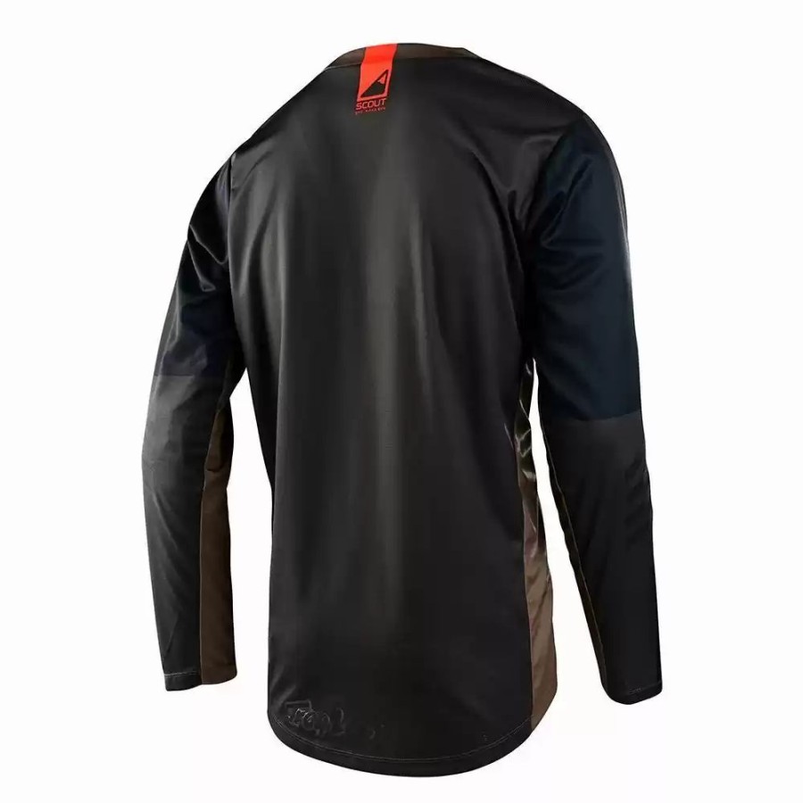 Men'S * | Troy Lee Designs Scout Gp Recon Gravel/Beetle Mens Motocross Jersey