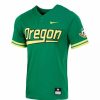 College Jerseys * | Nike Oregon Ducks Replica Baseball Jersey Apple Green