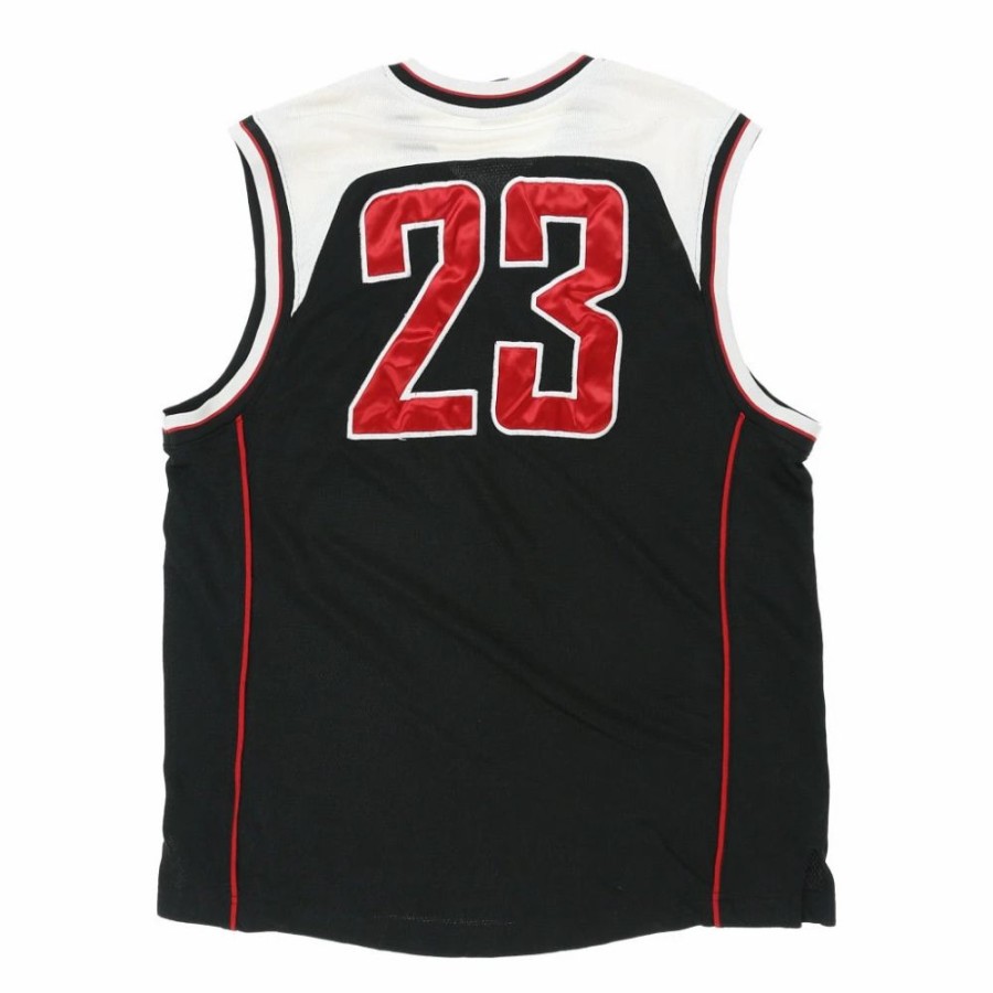 Men'S Vintage * | Vintage Jordan Jersey Large Black Polyester