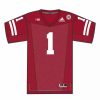 College Jerseys * | Adidas Nebraska Cornhuskers #1 Premier Football Jersey