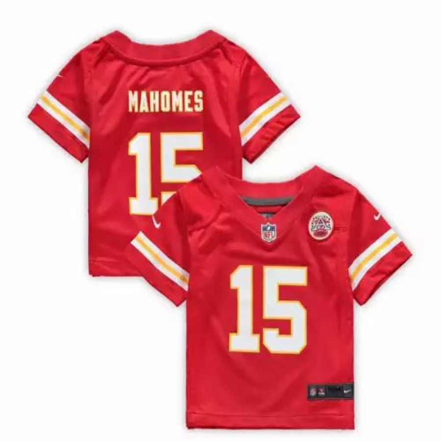 Nfl Jerseys * | Nike Baby Kansas City Chiefs Patrick Mahomes #15 Game Jersey Red