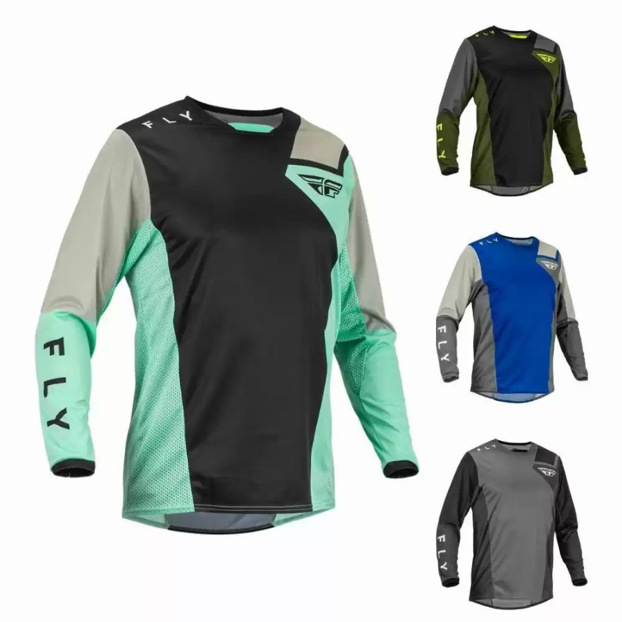 Men'S * | Fly Racing Kinetic Jet Mens Motocross Jersey