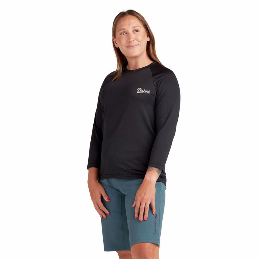 Bike * | Dakine Syncline 3/4 Women'S Bike Jersey 2022 Black