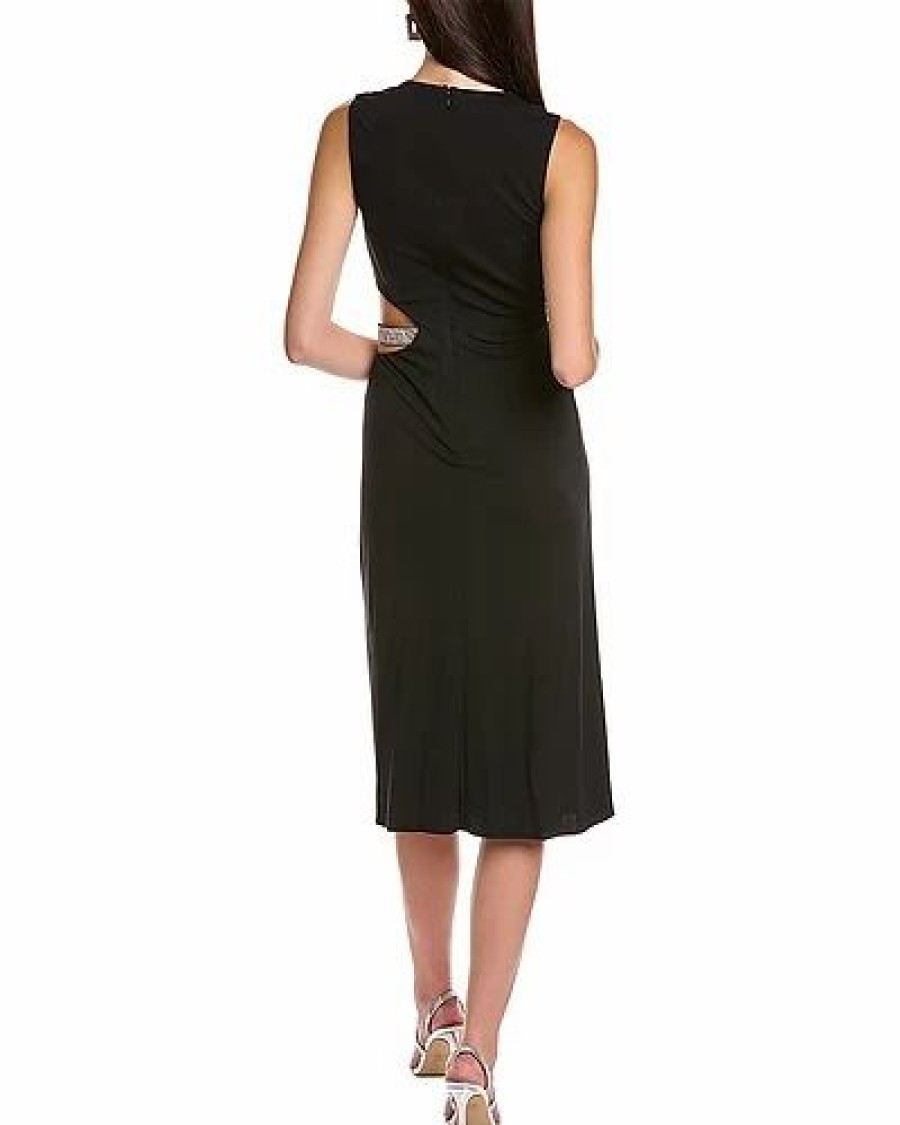 Clothing * | Halston Selena Jersey Crystal Cocktail Dress Women