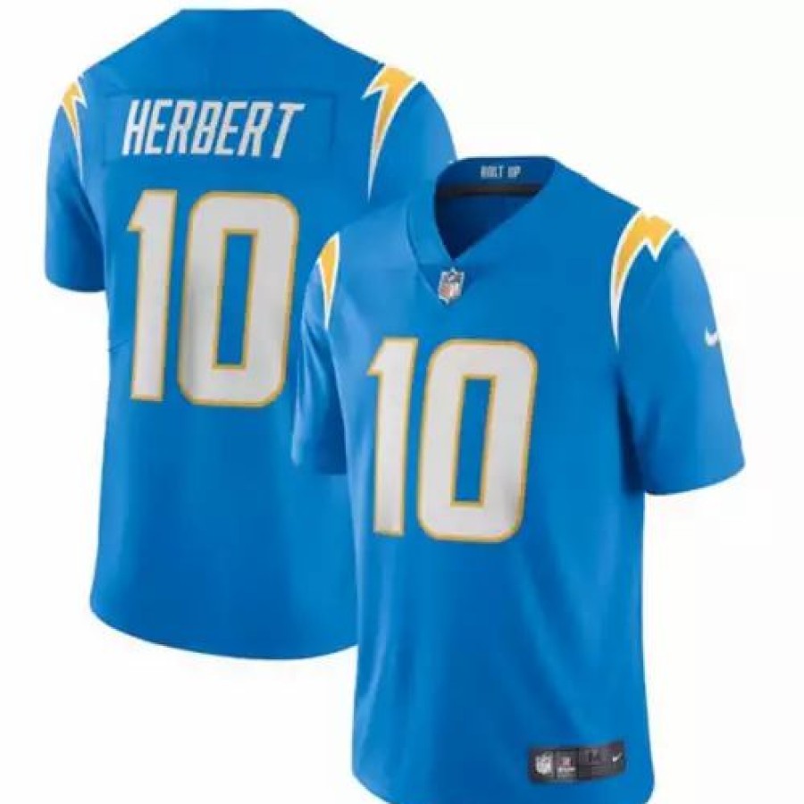 Nfl Jerseys * | Nike Los Angeles Chargers Justin Herbert #10 Limited Jersey Blue