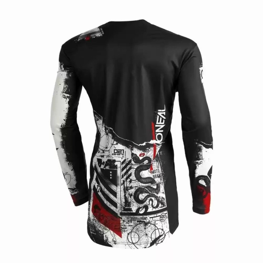 Men'S * | O'Neal Mayhem Mens Motocross Jersey Scarz