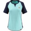 Bike * | Dakine Xena S/S Women'S Jersey Nile Blue