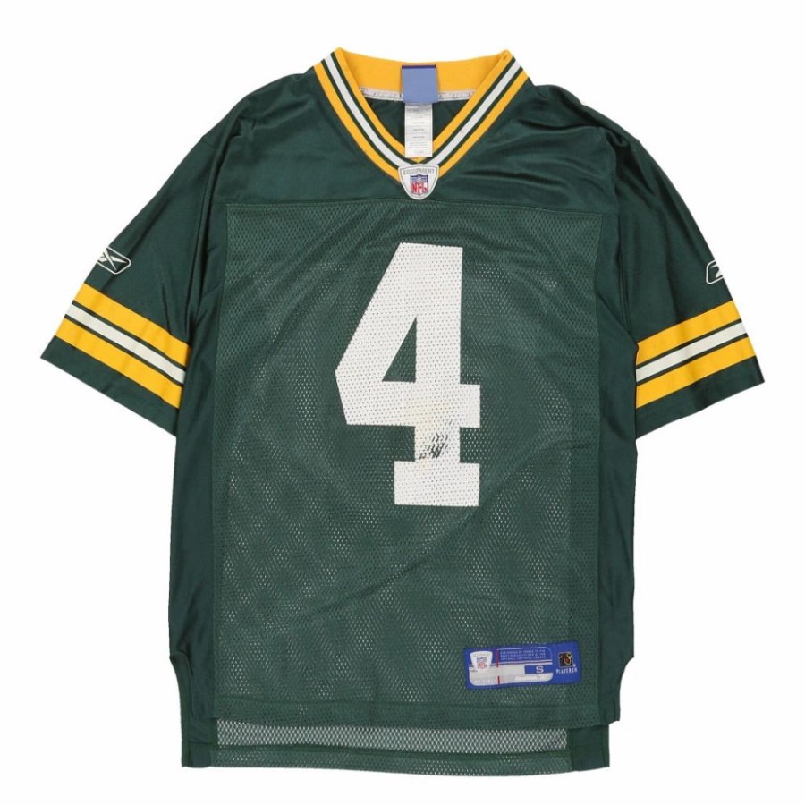 Men'S Vintage * | Vintage Green Bay Packers Reebok Jersey Small Green Nylon