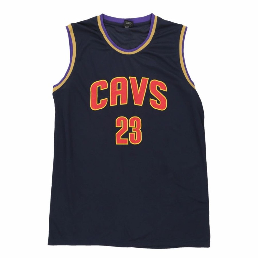 Men'S Vintage * | Vintage Cleveland Cavaliers Unbranded Jersey 5Xl Navy Polyester