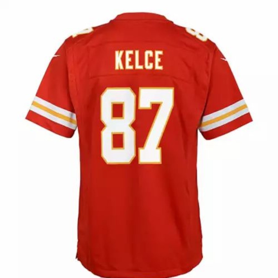 Nfl Jerseys * | Nike Kids' Kansas City Chiefs Travis Kelce #87 Game Jersey Red