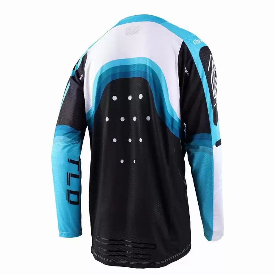 Men'S * | Troy Lee Designs Gp Pro Air Apex Mens Motocross Water/Black Jersey