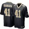 Nfl Jerseys * | Nike New Orleans Saints Alvin Kamara #41 Game Jersey Black