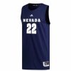 College Jerseys * | Adidas Nevada Wolf Pack Replica Basketball Jersey