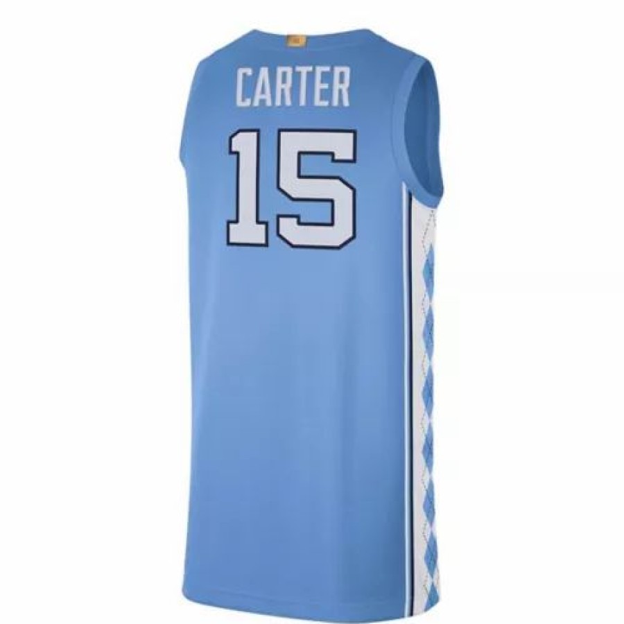 College Jerseys * | Nike North Carolina Tar Heels Vince Carter #15 Limited Basketball Jersey Varsity Blue