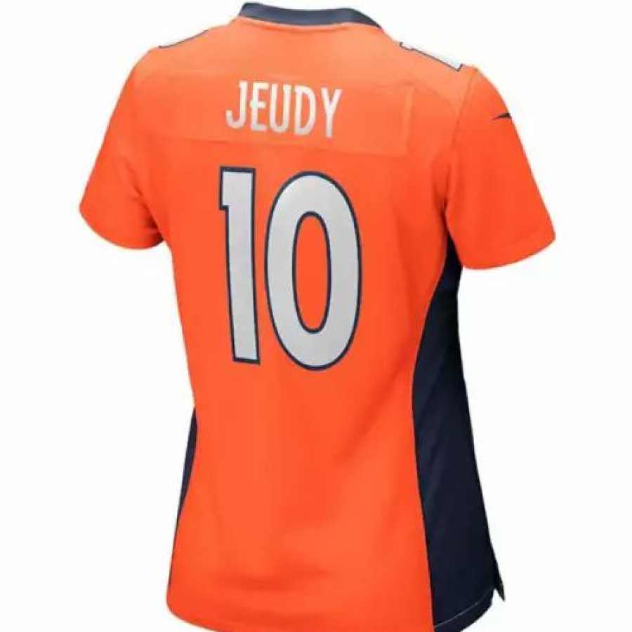 Nfl Jerseys * | Nike Women'S Denver Broncos Jerry Jeudy #10 Game Jersey Orange