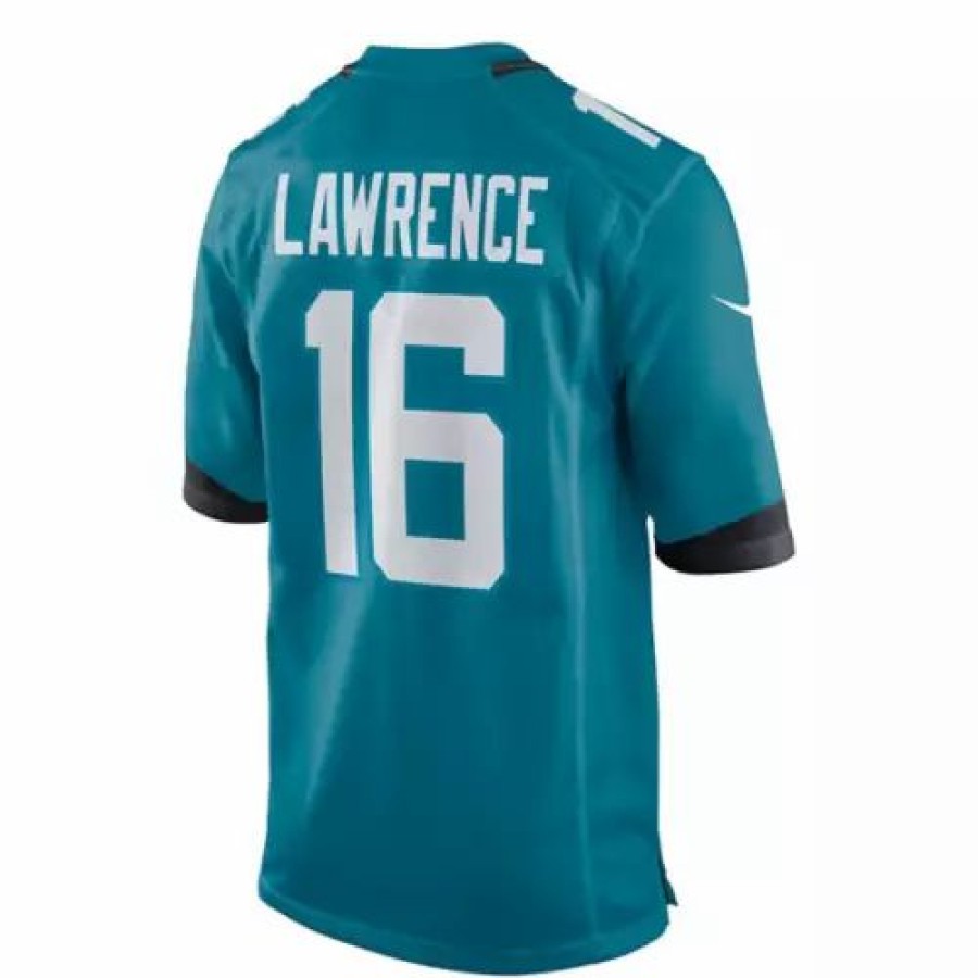 Nfl Jerseys * | Nike Jacksonville Jaguars Trevor Lawrence #16 Game Jersey Teal