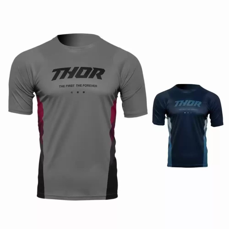 Men'S * | Thor Mens Assist Short Sleeve React Jersey