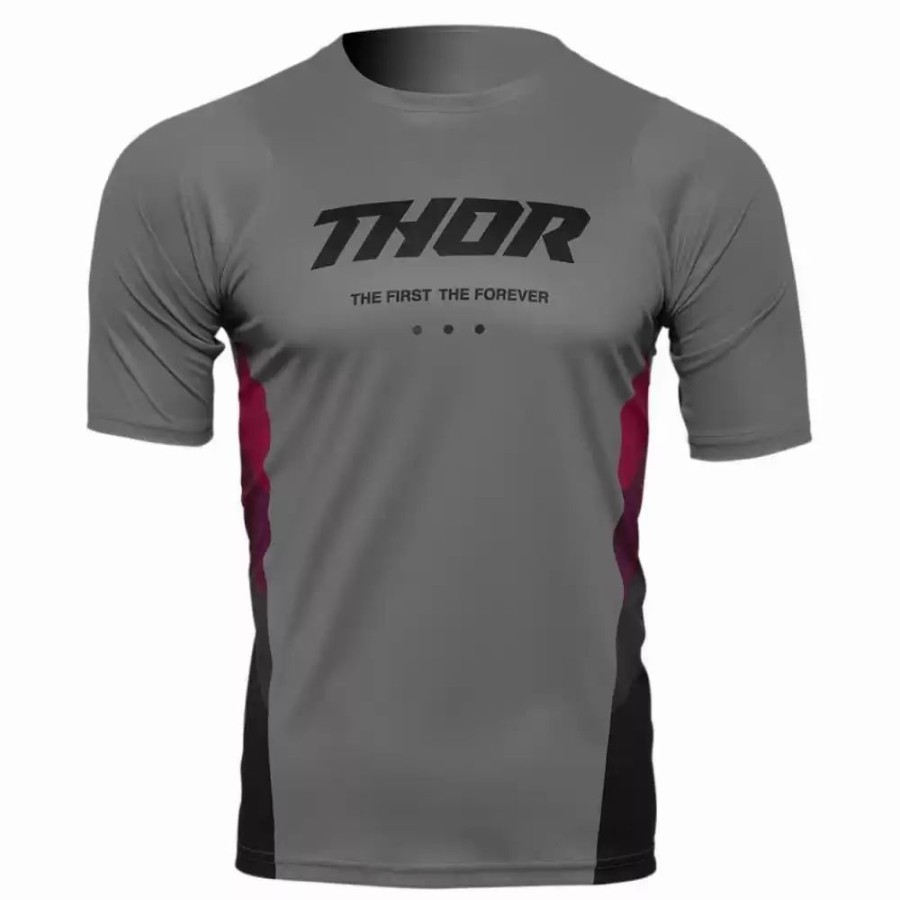 Men'S * | Thor Mens Assist Short Sleeve React Jersey