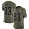 Nfl Jerseys * | Nike Las Vegas Raiders Darren Waller #83 2022 Salute To Service Jersey Olive