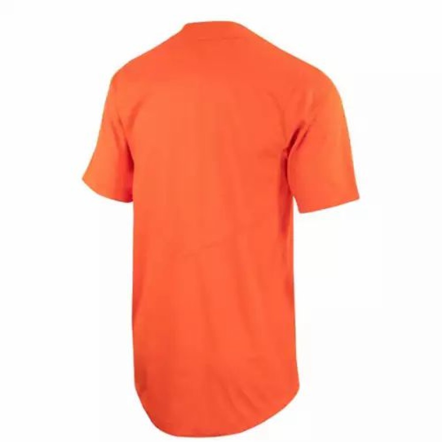 College Jerseys * | Nike Illinois Fighting Illini Replica Baseball Jersey Orange