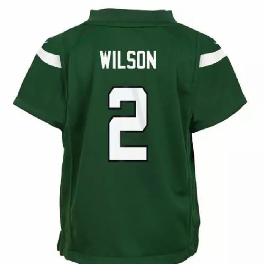 Nfl Jerseys * | Nike Kids' New York Jets Zach Wilson #2 Game Jersey Green