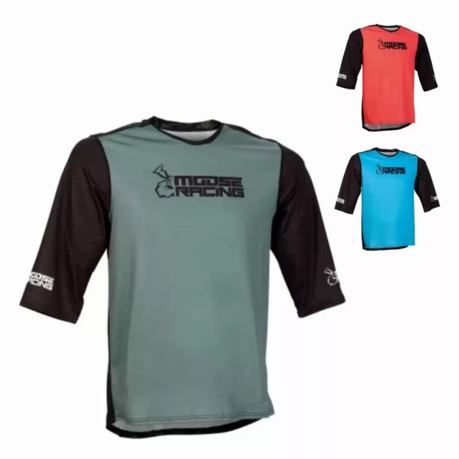 Men'S * | Moose Racing Mtb 3/4 Sleeve Jersey